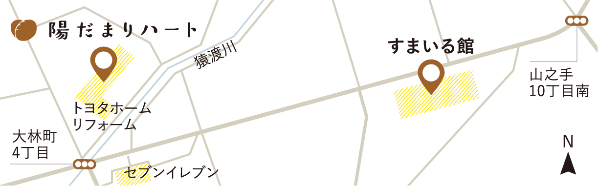 地図のイラスト