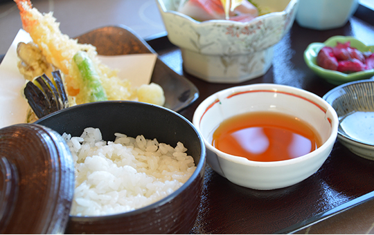 例えば…食事の選択
